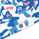 Ape Nation Pink Blue White Athletic Hoodie
