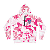 Pink and White Camo Athletic Hoodie