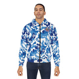 Ape Nation Camo Blue Unisex Zip Hoodie