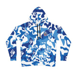 Ape Nation Blue and White Athletic Hoodie
