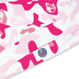 Pink and White Camo Athletic Hoodie