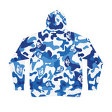 Ape Nation Blue and White Athletic Hoodie