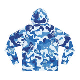 HYMC Blue Camo Fashion Hoodie