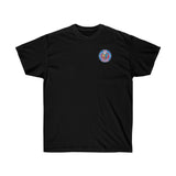 Ape Nation small logo on front large logo on back Unisex Ultra Cotton Tee