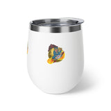 Ape On a Rocket Copper Vacuum Insulated Cup, 12oz