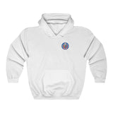 Ape Nation small logo front large logo back Unisex Heavy Blend™ Hooded Sweatshirt