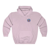 Ape Nation small logo front large logo back Unisex Heavy Blend™ Hooded Sweatshirt