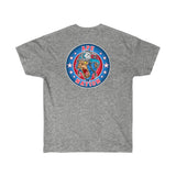Ape Nation small logo on front large logo on back Unisex Ultra Cotton Tee