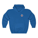 Ape Nation small logo front large logo back Unisex Heavy Blend™ Hooded Sweatshirt