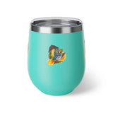 Ape On a Rocket Copper Vacuum Insulated Cup, 12oz