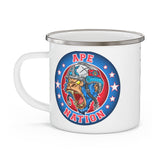 Ape Nation Enamel Camping Mug