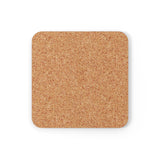 Ape On a Rocket Corkwood Coaster Set