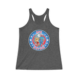 Ape Nation Women's Tri-Blend Racerback Tank