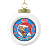Ape Nation Christmas Ball Ornament