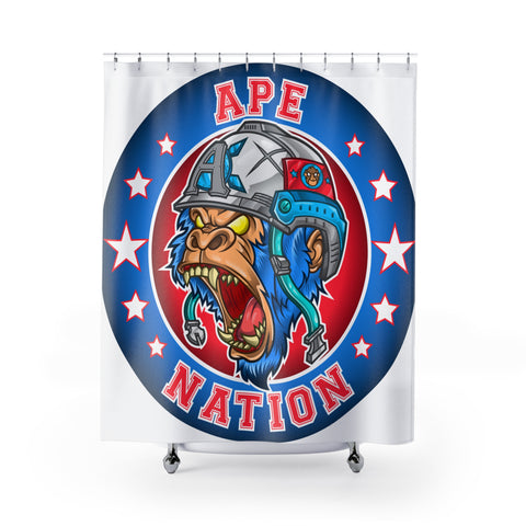 Ape Nation Shower Curtains