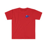 Apes4Change small logo front large logo on back Unisex Softstyle T-Shirt