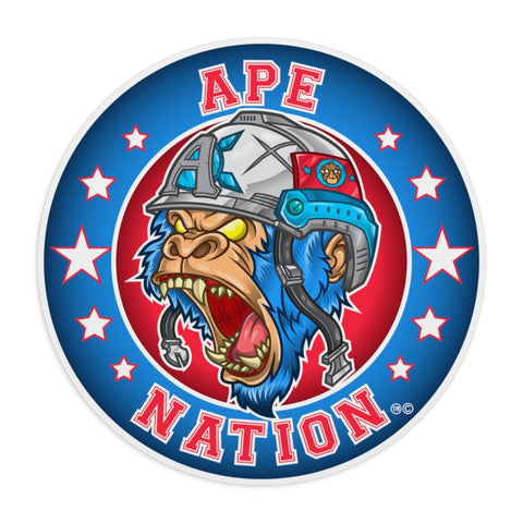 Ape Nation Logo Mouse Pad